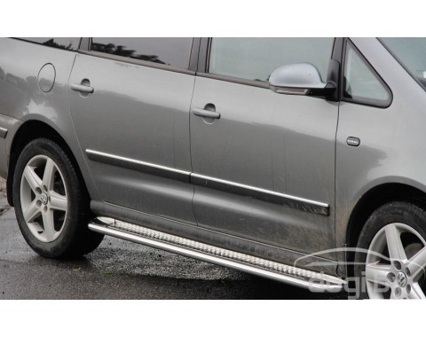 Пороги - площадки "Hector" для Volkswagen Sharan